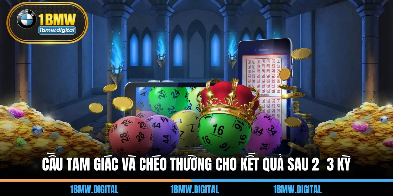 Cầu tam giác và chéo thường cho kết quả sau 2–3 kỳ