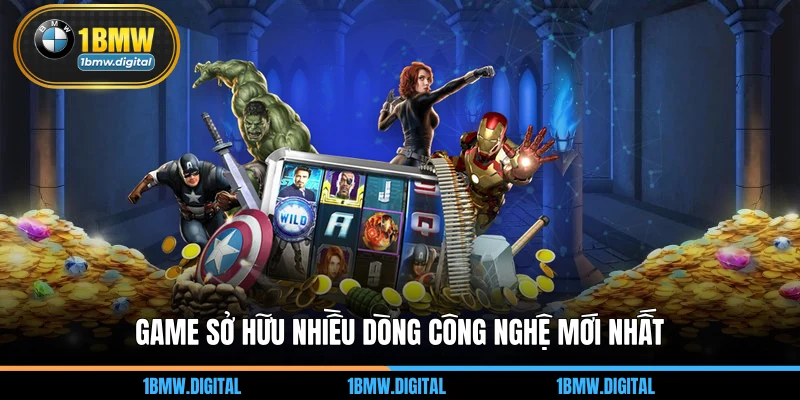 Game sở hữu nhiều dòng công nghệ mới nhất 