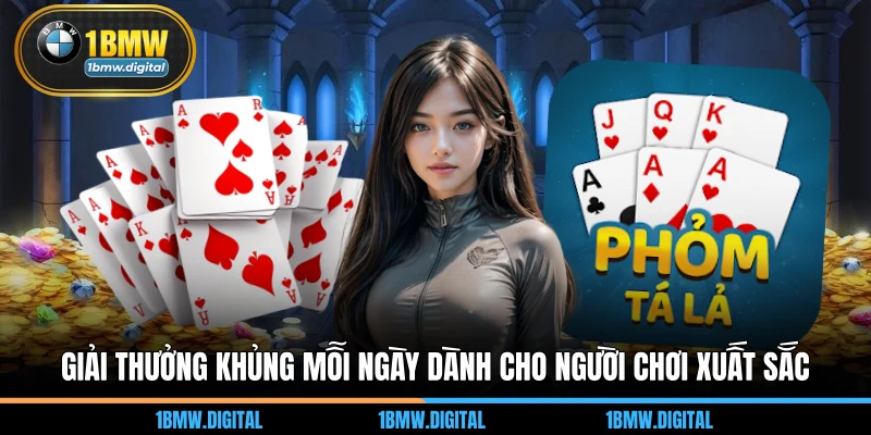 Giải thưởng khủng mỗi ngày dành cho người chơi xuất sắc